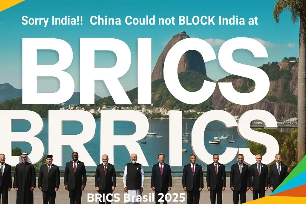 India Major Diplomatic Win at BRICS: China Fails to Block Pahalgam Attack Mention